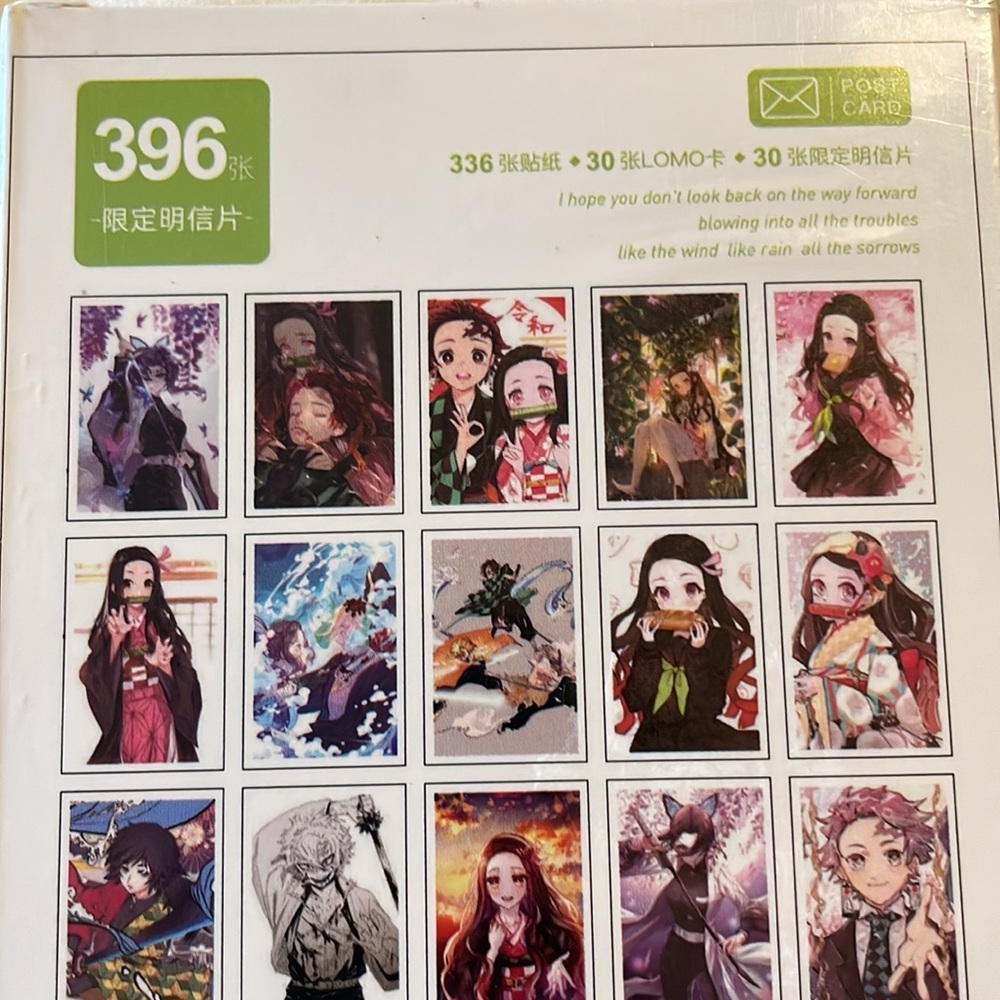 RARE Anime slayer of foes and others Japanese postal cards NIP - Picture 5 of 7